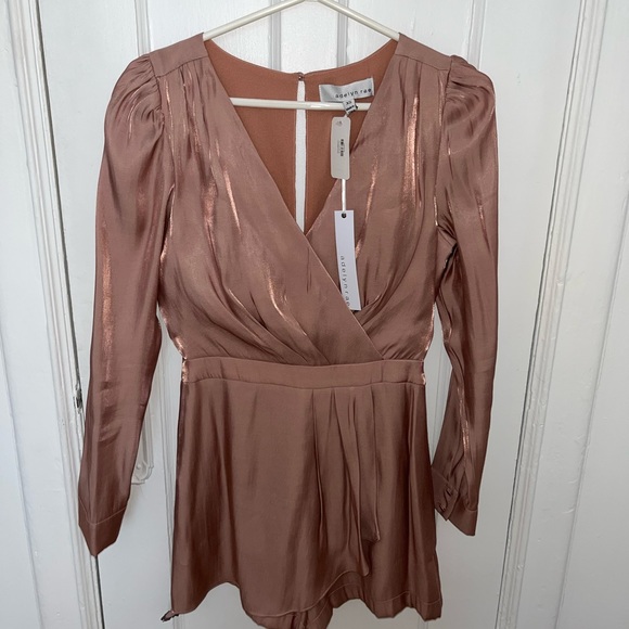 Rose gold romper - Picture 1 of 3
